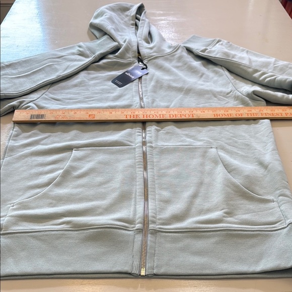 AllBirds Anytime Full Zip Hoodie Bark Grey Size Medium - Picture 6 of 11